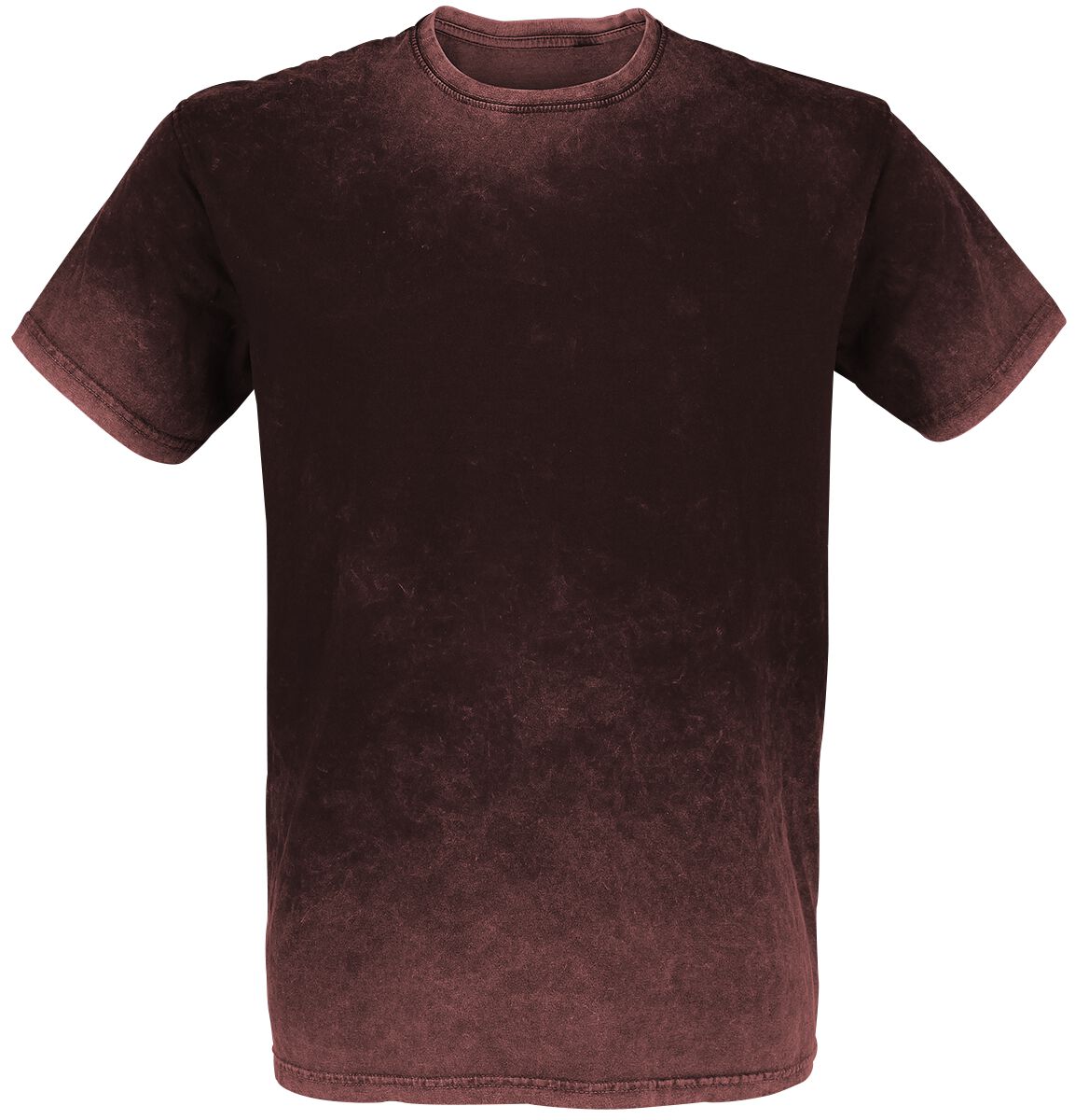 Outer Vision T-Shirt - Retro Stone - S bis XXL - für Männer - Größe L - bordeaux von Outer Vision