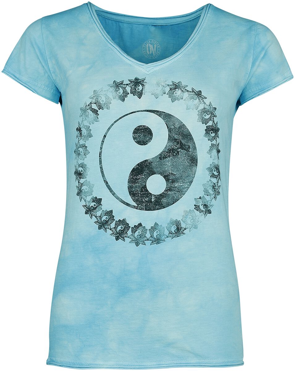 Outer Vision T-Shirt - Sasha - S bis 4XL - für Damen - Größe S - blau von Outer Vision