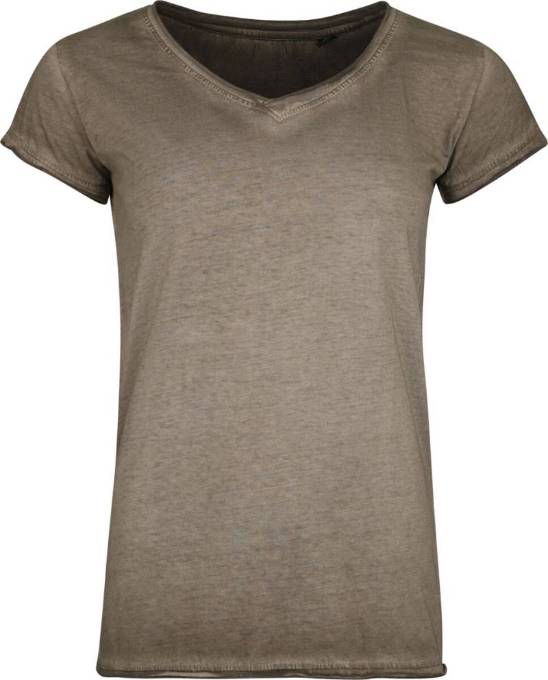 Outer Vision T-Shirt Sasha T-Shirt braun in M von Outer Vision