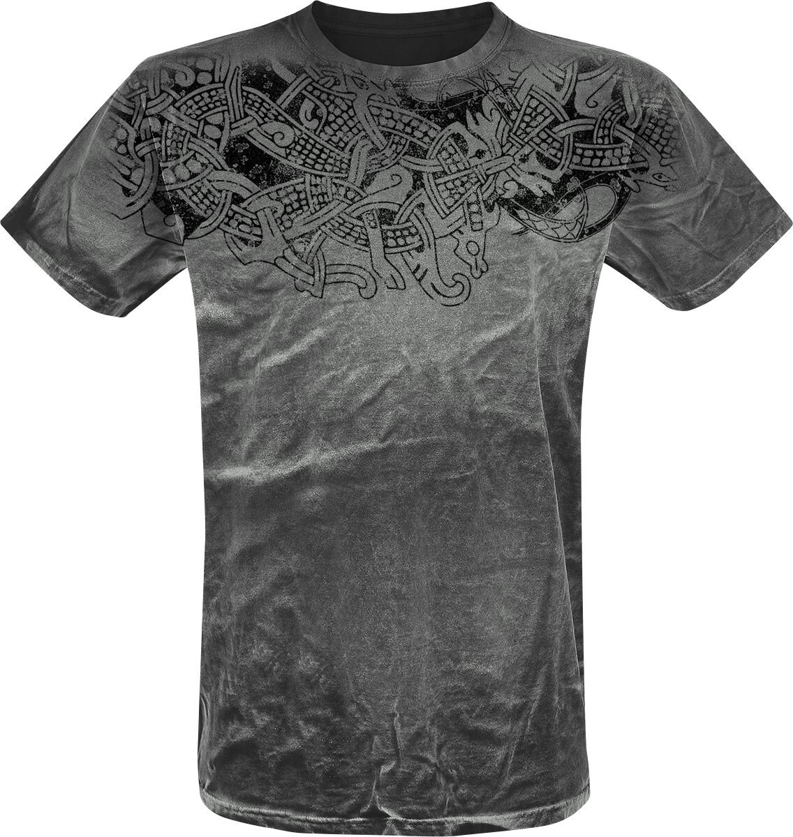 Outer Vision T-Shirt - Thunderstorm - S bis 3XL - für Männer - Größe XXL - grau Outer Vision T-Shirt - Thunderstorm - S bis 3XL - für Männer - Größe XXL - grau von Outer Vision