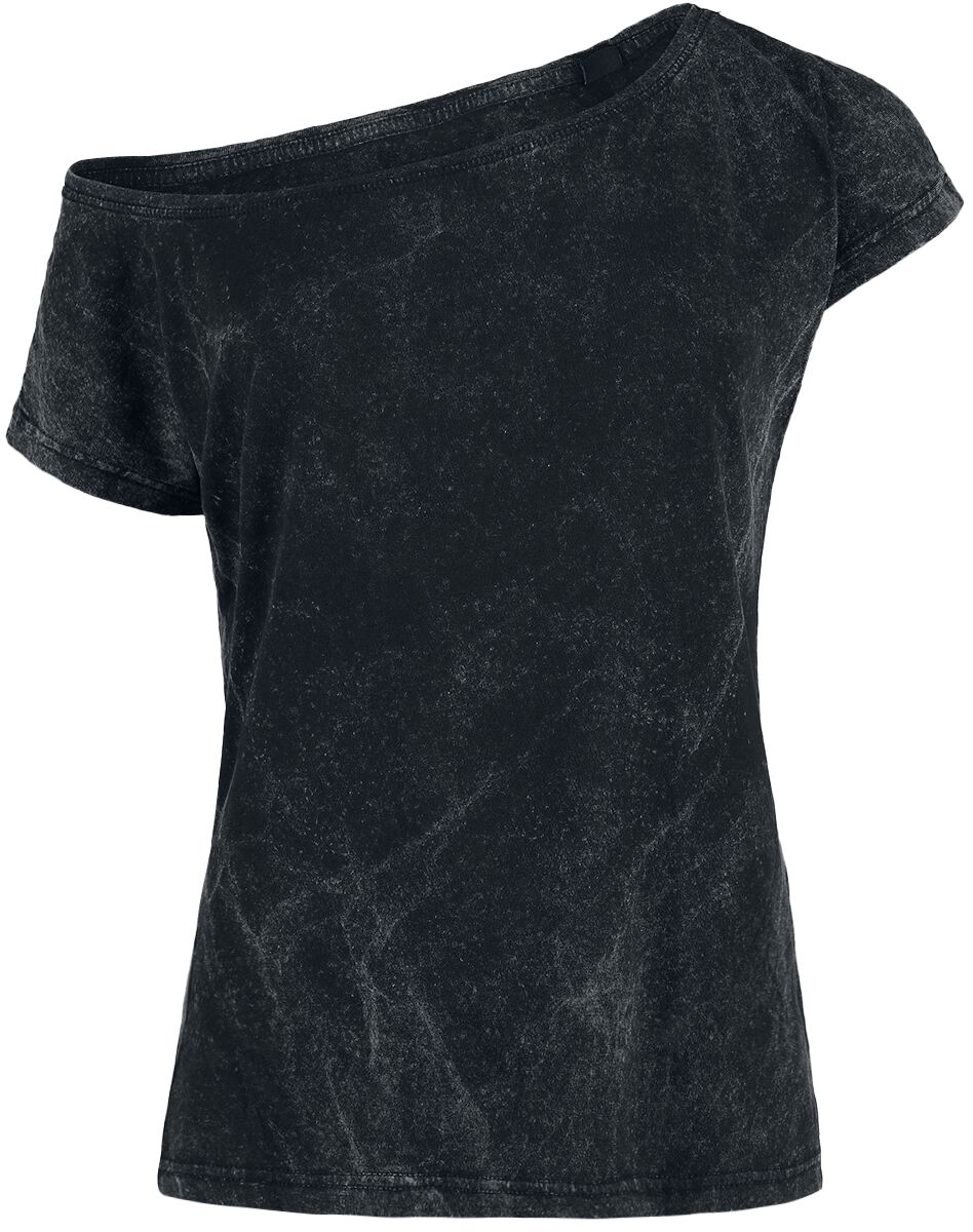 Outer Vision T-Shirt - Top Marylin - S bis 4XL - für Damen - Größe M - schwarz von Outer Vision