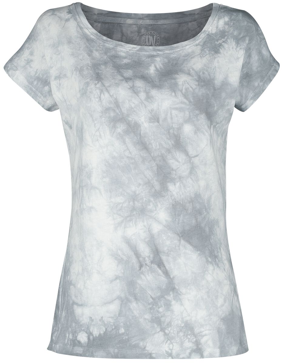 Outer Vision T-Shirt - Woman's T-Shirt Marylin - S bis 4XL - für Damen - Größe L - grau von Outer Vision