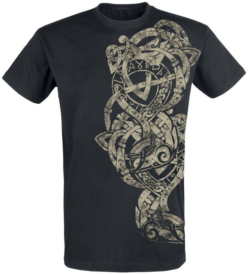 Outer Vision Tattoo T-Shirt schwarz in L von Outer Vision