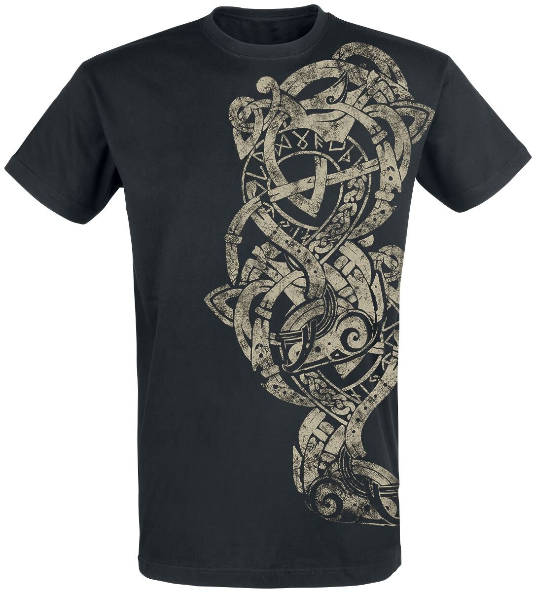 Outer Vision Tattoo T-Shirt schwarz in XL von Outer Vision