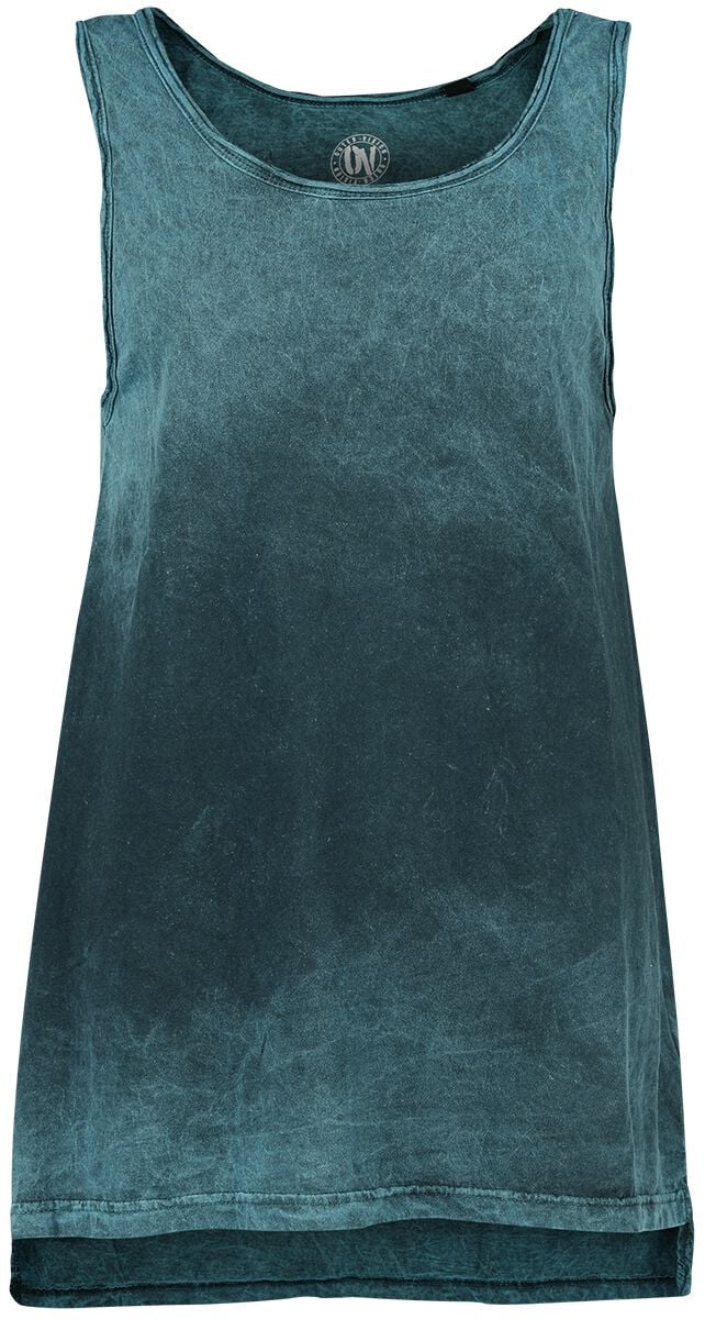 Outer Vision Top Street Top grau türkis in XXL von Outer Vision