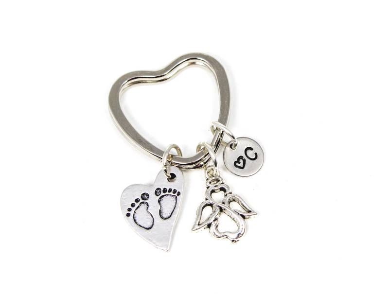Baby-Memorial-Schlüsselanhänger, Fehlgeburt Schlüsselanhänger, Säugling Verlust Schwangerschaft Geschenke, Des Babys, Baby Sympathie Geschenk von OuterWonders