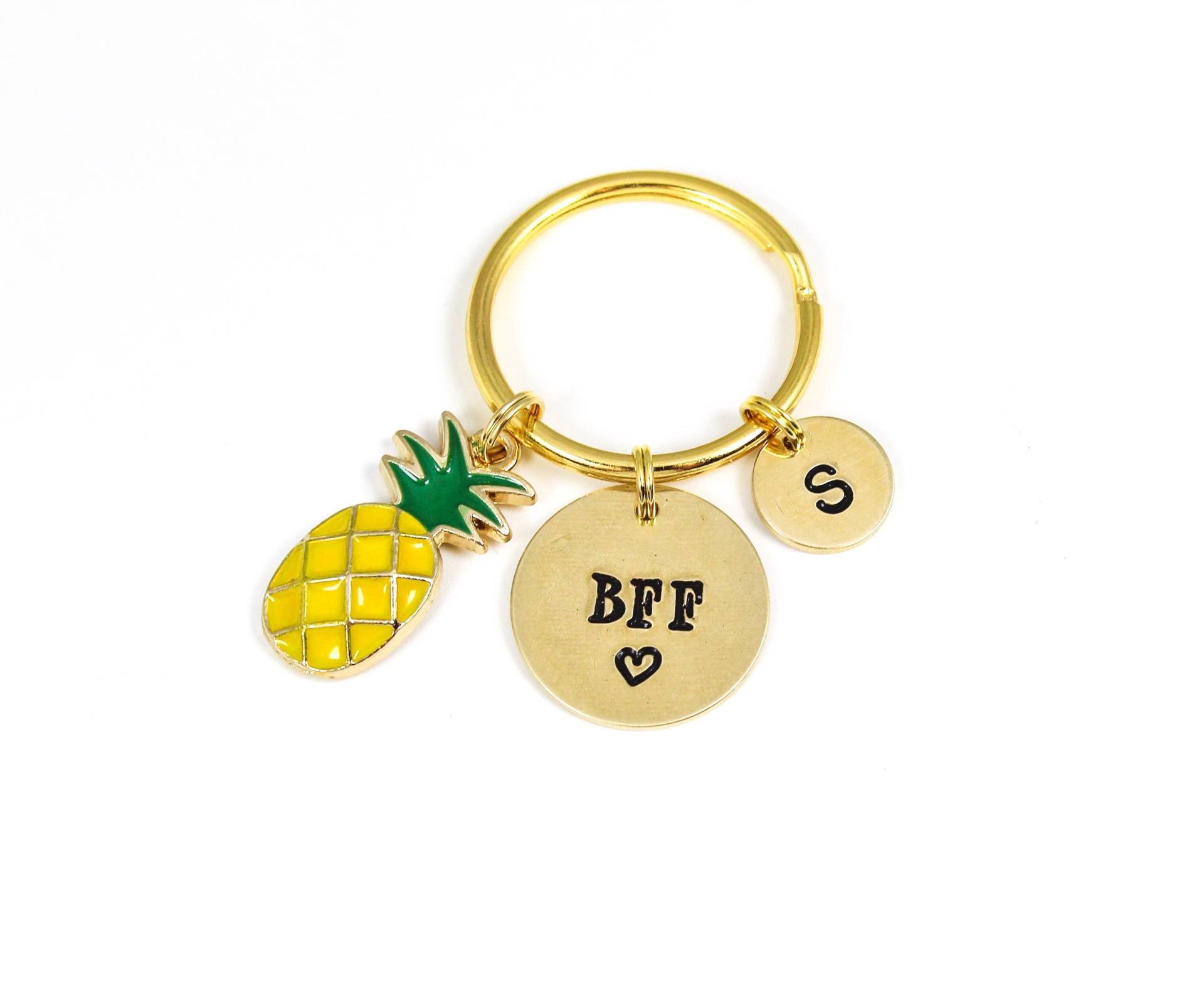 Benutzerdefinierte Bff Schlüsselbund, Ananas Bester Freund Geschenk, Be A Ananas, Freundschaft Schwester Geschenk von OuterWonders
