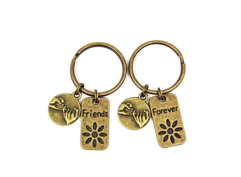 Freundschaft Keychain Set, Pinky Promise Schlüsselanhänger, Bester Freund Bff Geschenk, Swear, Passende Geschenk Für Bestie Freundschaft Keychain Set, Pinky Promise Schlüsselanhänger, Bester Freund Bff Geschenk, Swear, Passende Geschenk Für Bestie von OuterWonders