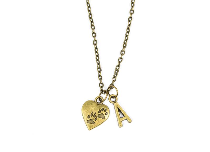 Halskette Pfotenabdruck, Haustier Hund, Tierbesitzer Geschenk, Tierliebhaber Für Hundeliebhaber Halskette Pfotenabdruck, Haustier Hund, Tierbesitzer Geschenk, Tierliebhaber Für Hundeliebhaber von OuterWonders