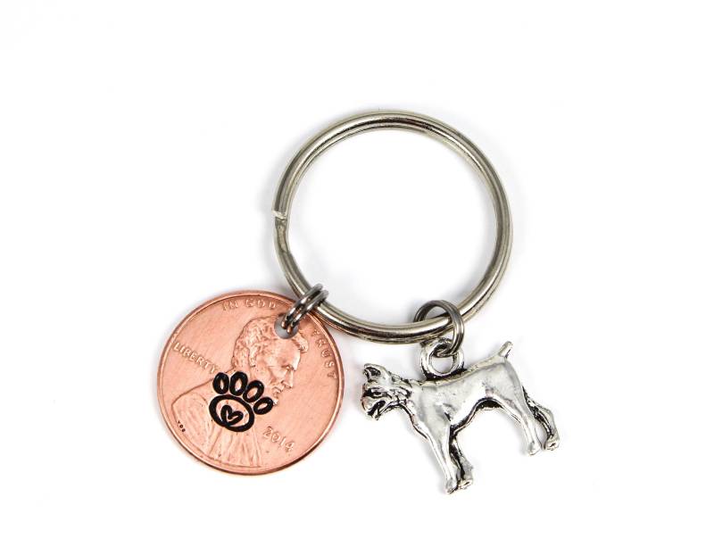 Hunderasse Schlüsselbund, Pfotenabdrücke Auf Meinem Herzen, Hund Sympathie Geschenk, Verlust Des Hundes Hundeschlüsselring, Boxer Mama, Hunde Mama Hunderasse Schlüsselbund, Pfotenabdrücke Auf Meinem Herzen, Hund Sympathie Geschenk, Verlust Des Hundes Hundeschlüsselring, Boxer Mama, Hunde Mama von OuterWonders