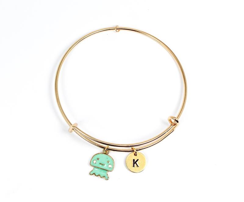 Quallen Armreif, Armband, Freundschaftsarmband, Strand Schmuck, Sealife Geschenk Freundin Quallen Armreif, Armband, Freundschaftsarmband, Strand Schmuck, Sealife Geschenk Freundin von OuterWonders