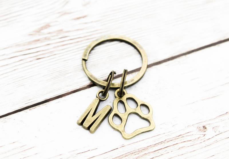 Zierlicher Pfotenabdruck Schlüsselanhänger, Tierarzt-Geschenk, Hund Erinnerung Verlust Geschenk, in An Hund, Hundeliebhaber Mama Zierlicher Pfotenabdruck Schlüsselanhänger, Tierarzt-Geschenk, Hund Erinnerung Verlust Geschenk, in An Hund, Hundeliebhaber Mama von OuterWonders