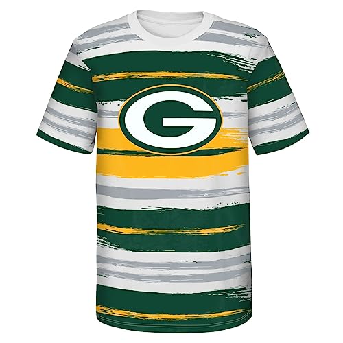 Kinder NFL Shirt - Run IT Back Green Bay Packers US8 von Outerstuff