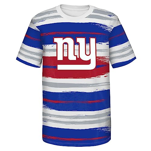 Kinder NFL Shirt - Run IT Back New York Giants US10-12 von Outerstuff