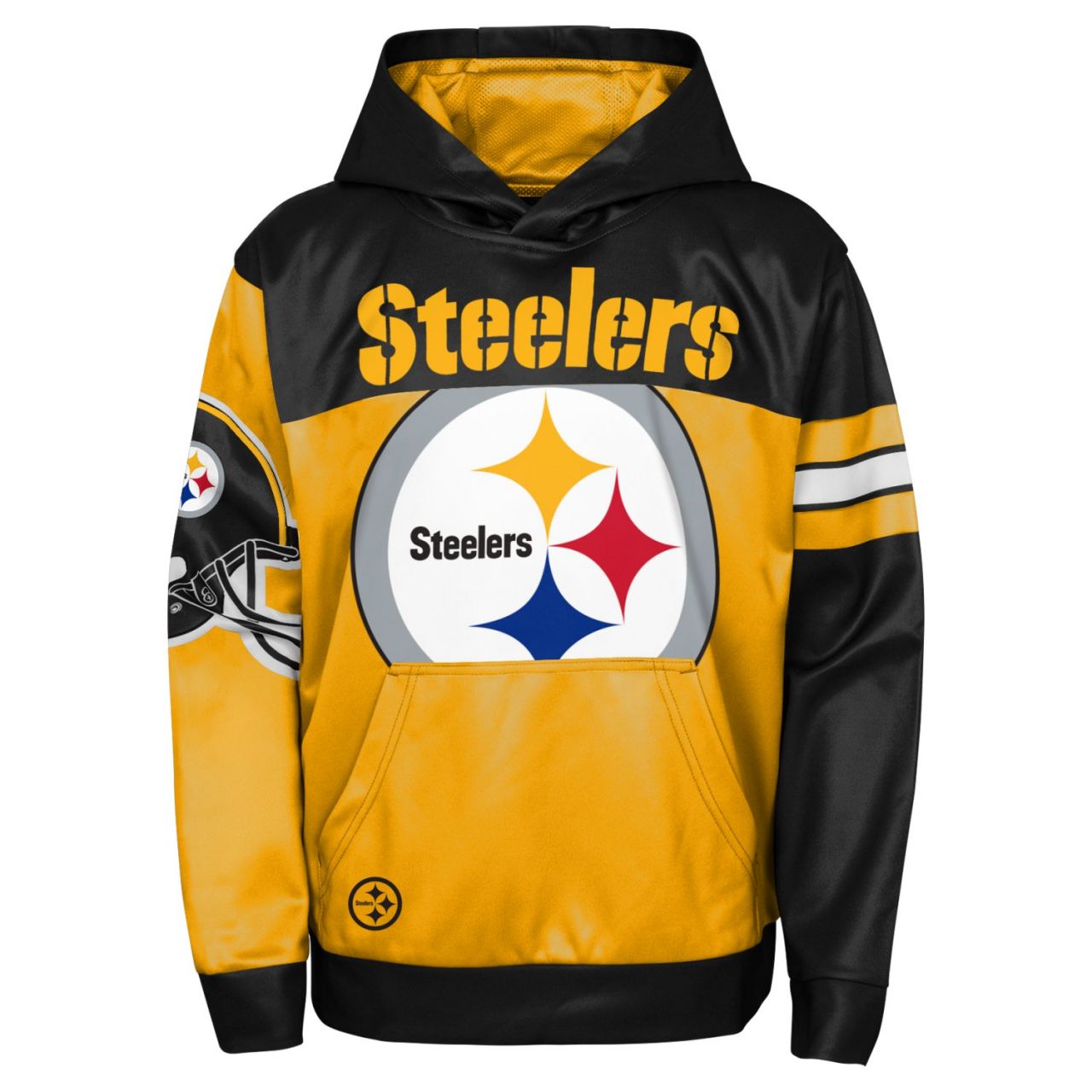 Kinder NFL Sublimated Hoody - GOAL Pittsburgh Steelers von Outerstuff
