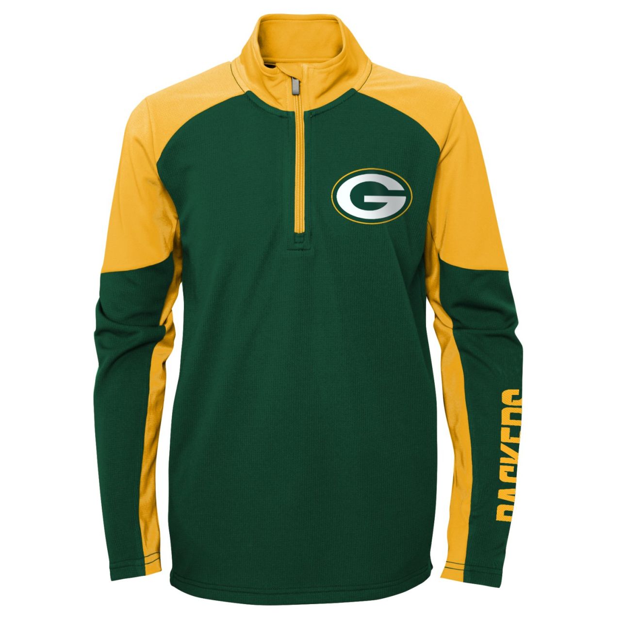 Kinder NFL Zip Pullover - AUDIBLE Green Bay Packers von Outerstuff