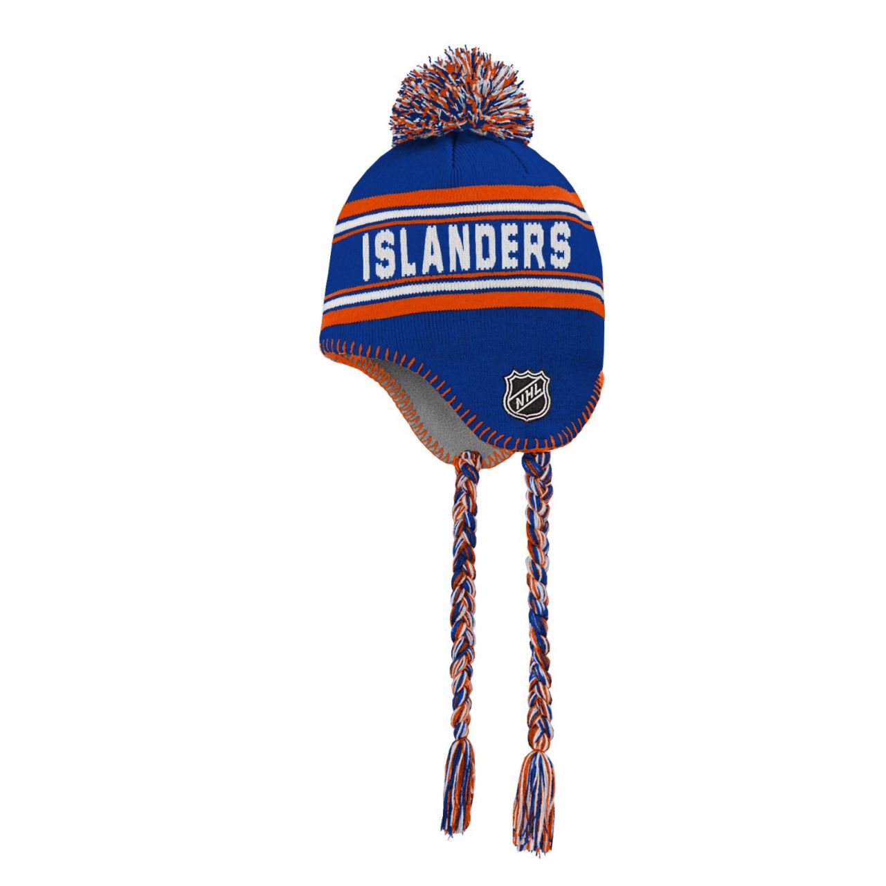 Kinder NHL Wintermütze - JACQUARD TASSEL New York Islanders von Outerstuff