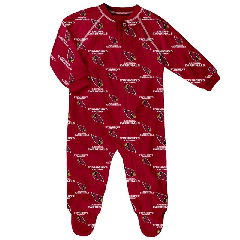 NFL Baby Zip Strampler - RAGLAN Arizona Cardinals von Outerstuff