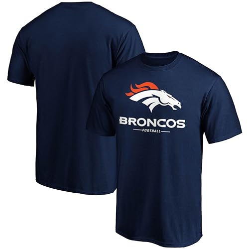 NFL Kids Youth 8-20 Officially Licensed Sideline Game Day Performance T-Shirt, Denver Broncos - Navy, 8 von Outerstuff