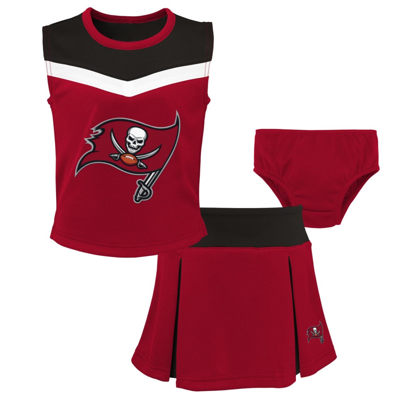 NFL Mädchen Cheerleader Set - Tampa Bay Buccaneers von Outerstuff