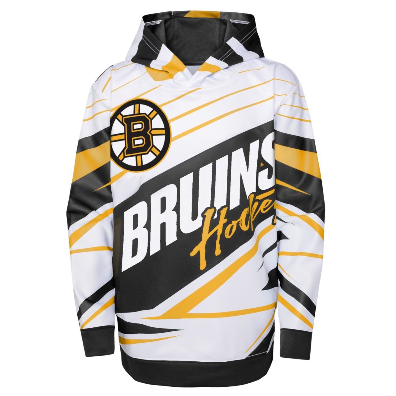 NHL Kinder Sublimated Hoody - ADEPT Boston Bruins von Outerstuff