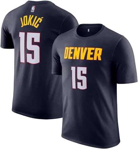 Nikola Jokic Denver Nuggets NBA Kids Youth 4-20 Navy Icon Edition Performance Jersey T-Shirt, Nikola Jokic Denver Nuggets Navy, 10-12 von Outerstuff