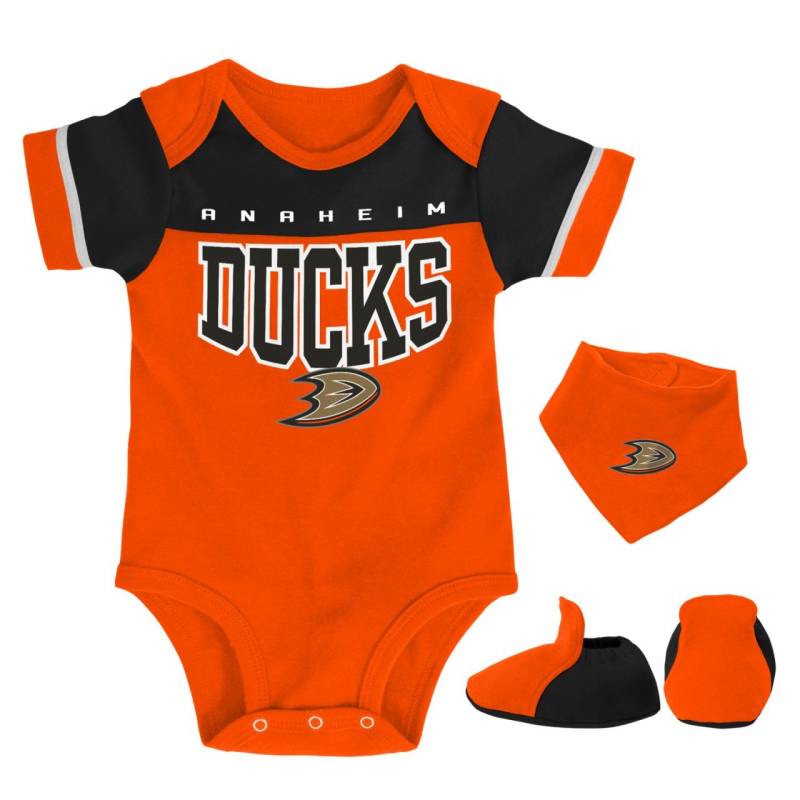 Outerstuff Baby Bib & Bootie Set Anaheim Ducks von Outerstuff
