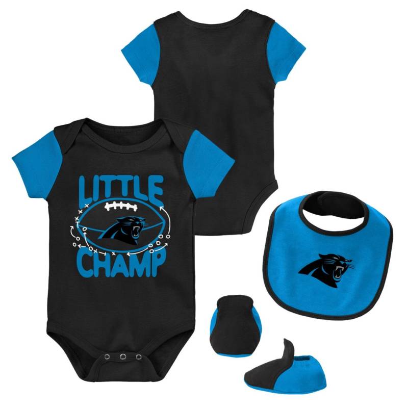 Outerstuff Baby Bib & Bootie Set Carolina Panthers von Outerstuff