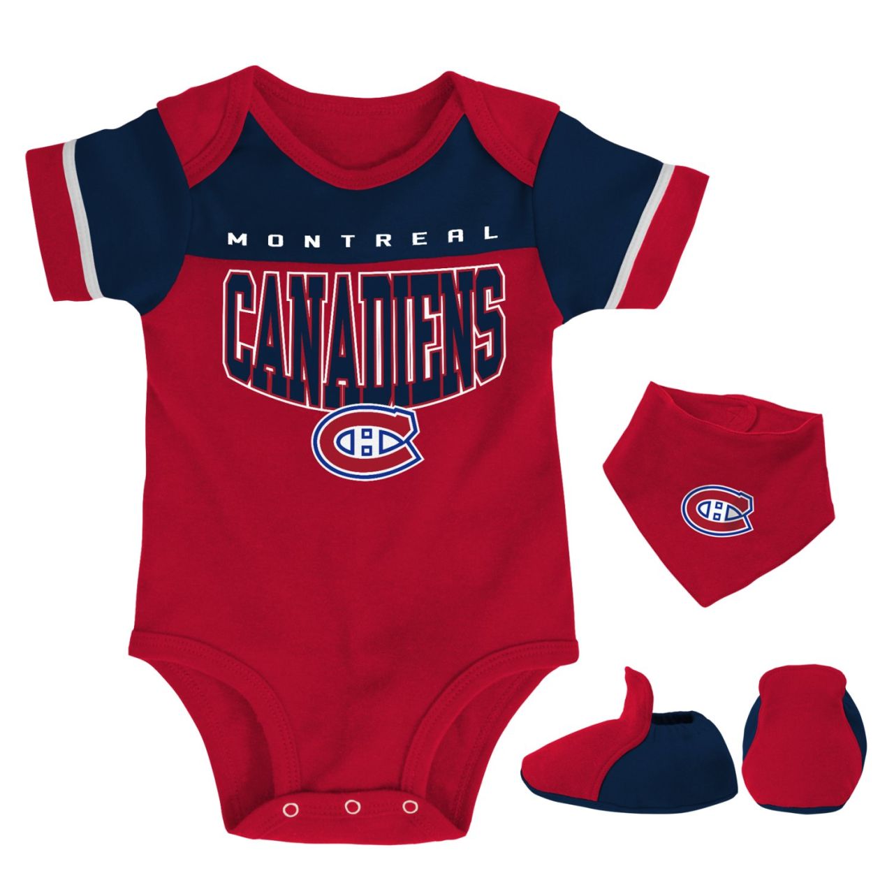 Outerstuff Baby Bib & Bootie Set Montreal Canadiens von Outerstuff