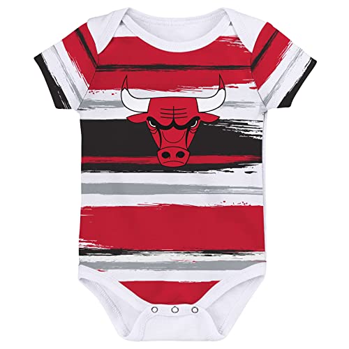 Outerstuff Chicago Bulls NBA Team Favorites SS Creeper Red Bodysuit Newborn - 6-9 Monate von Outerstuff
