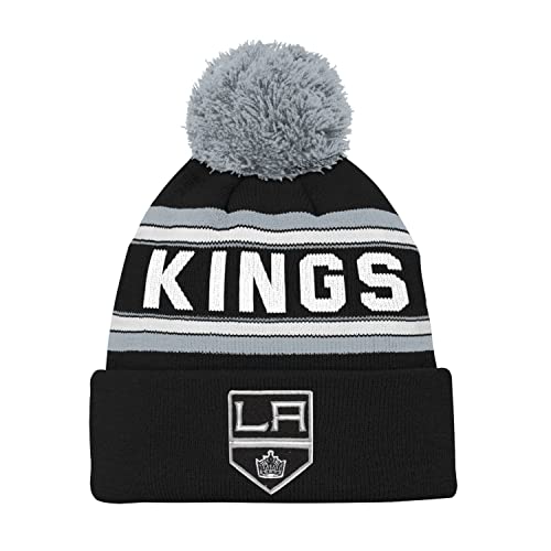 Outerstuff Kinder NHL Wintermütze - Jacquard Cuff Los Angeles Kings von Outerstuff