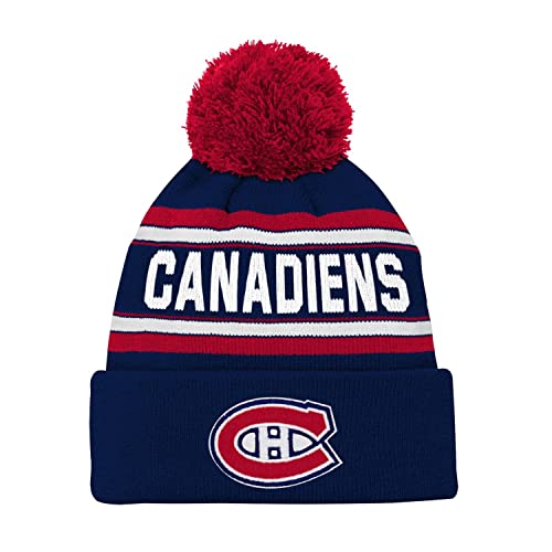 Outerstuff Kinder NHL Wintermütze - Jacquard Cuff Montreal Canadiens von Outerstuff