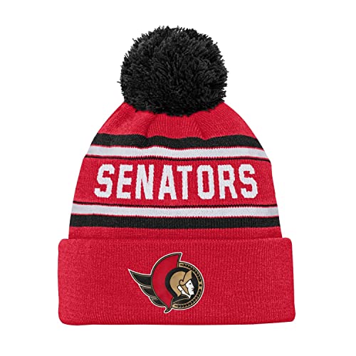 Outerstuff Kinder NHL Wintermütze - Jacquard Cuff Ottawa Senators von Outerstuff