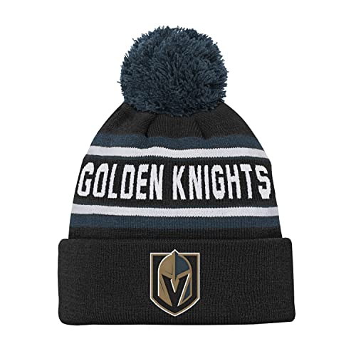 Outerstuff Kinder NHL Wintermütze - Jacquard Cuff Vegas Golden Knights von Outerstuff