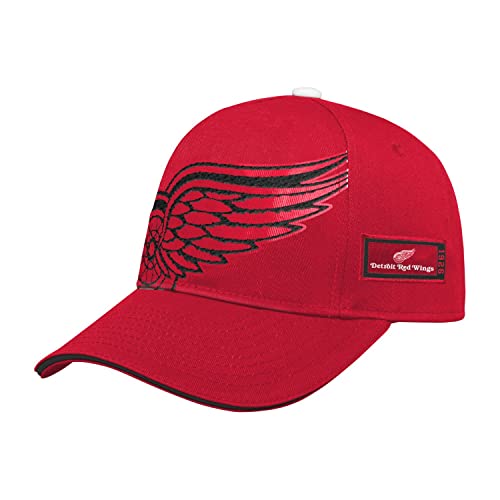Outerstuff Kinder Snapback Cap - Big-FACE Detroit Red Wings von Outerstuff