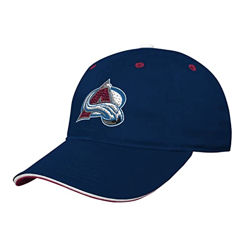 Outerstuff Kinder Strapback Cap - Slouch Colorado Avalanche von Outerstuff