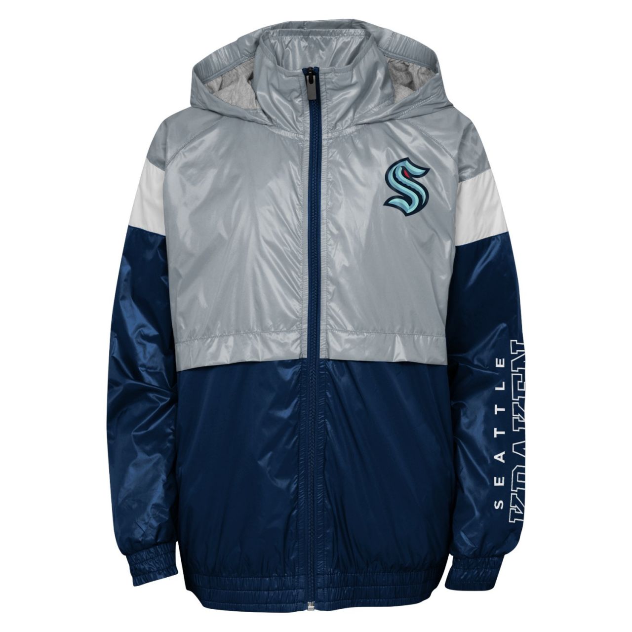 Outerstuff Kinder Windbreaker Jacke - Seattle Kraken von Outerstuff