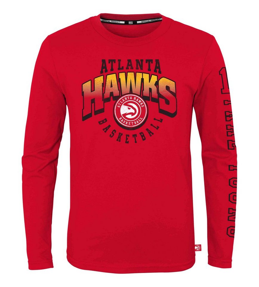 Outerstuff Longsleeve NBA Atlanta Hawks Graphic Team Young Trae von Outerstuff