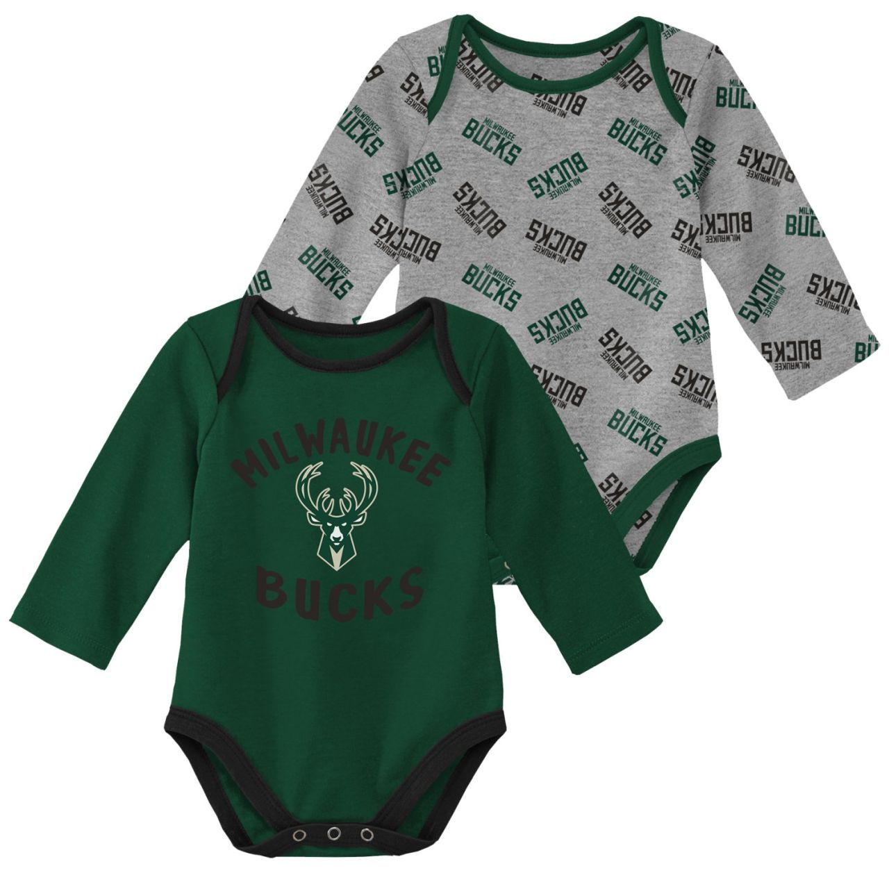 Outerstuff NBA Baby 2er Body-Set Milwaukee Bucks von Outerstuff