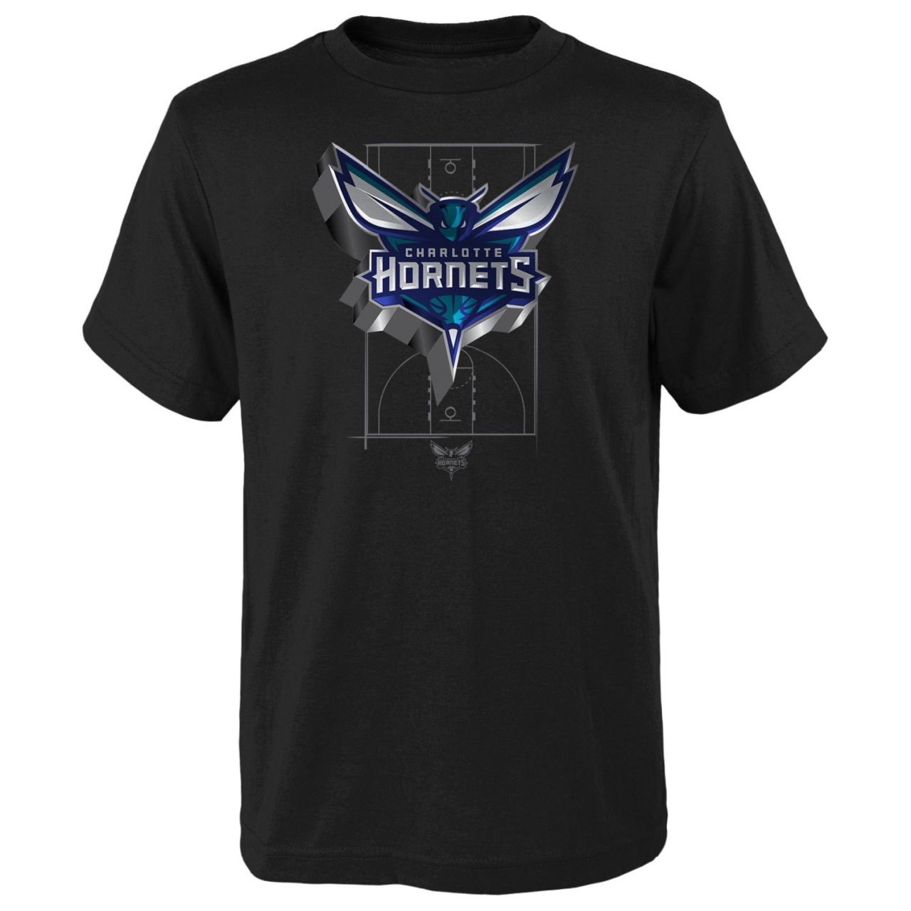 Outerstuff NBA Kinder Shirt - 3D LOGO Charlotte Hornets von Outerstuff