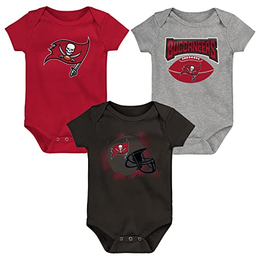 Outerstuff NFL Baby 3er Body-Set Tampa Bay Buccaneers - 12M von Outerstuff