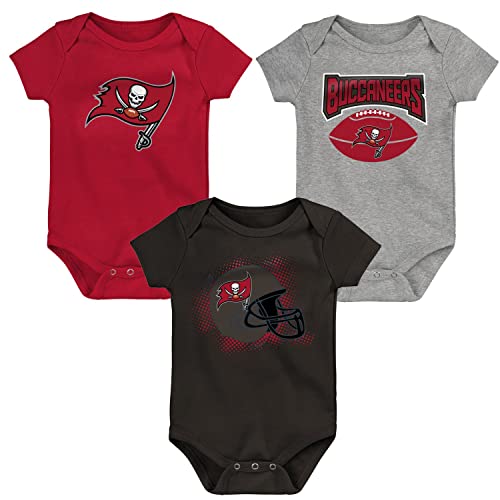 Outerstuff NFL Baby 3er Body-Set Tampa Bay Buccaneers - 3-6M von Outerstuff