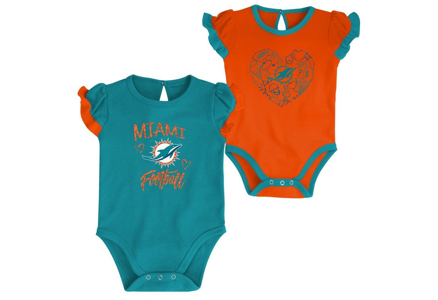 Outerstuff Print-Shirt NFL 2er BodySet Miami Dolphins von Outerstuff