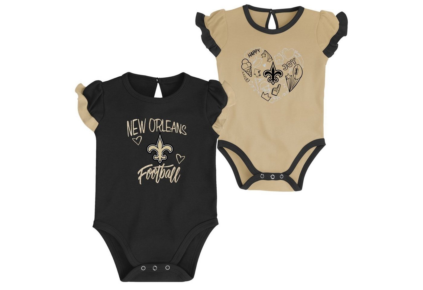 Outerstuff Print-Shirt NFL 2er BodySet New Orleans Saints von Outerstuff