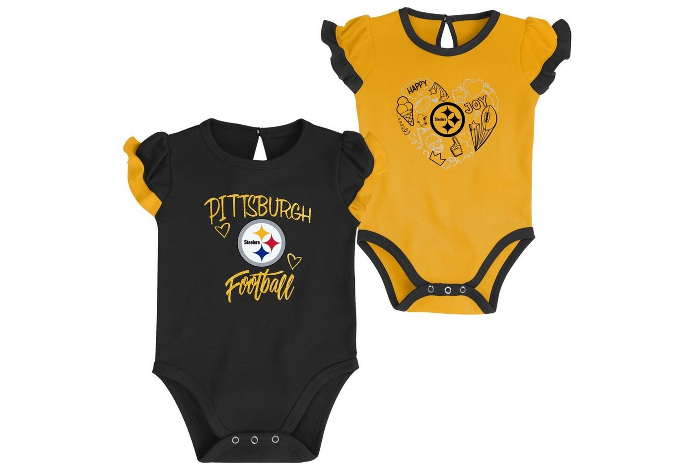 Outerstuff Print-Shirt NFL 2er BodySet Pittsburgh Steelers von Outerstuff