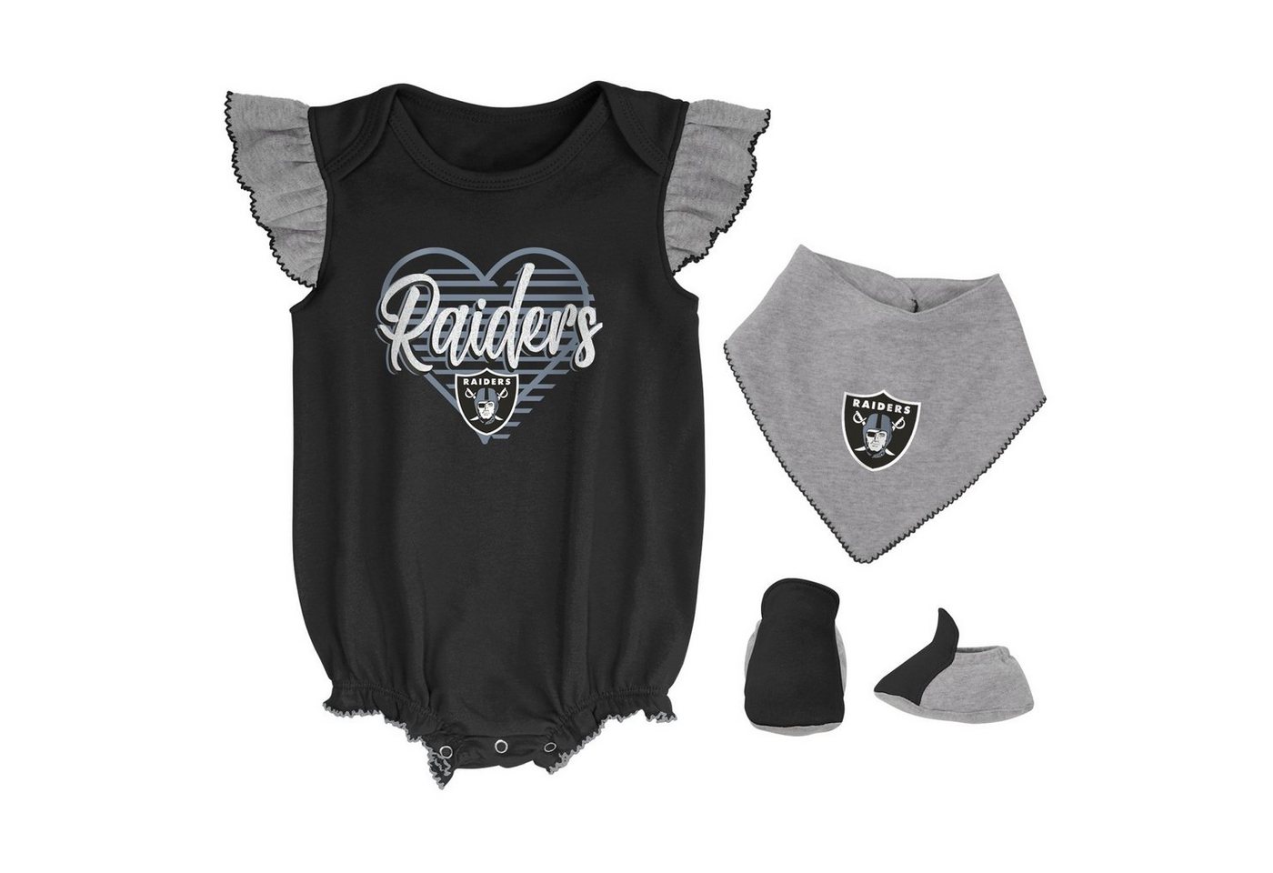 Outerstuff Print-Shirt NFL 3er Set Las Vegas Raiders von Outerstuff