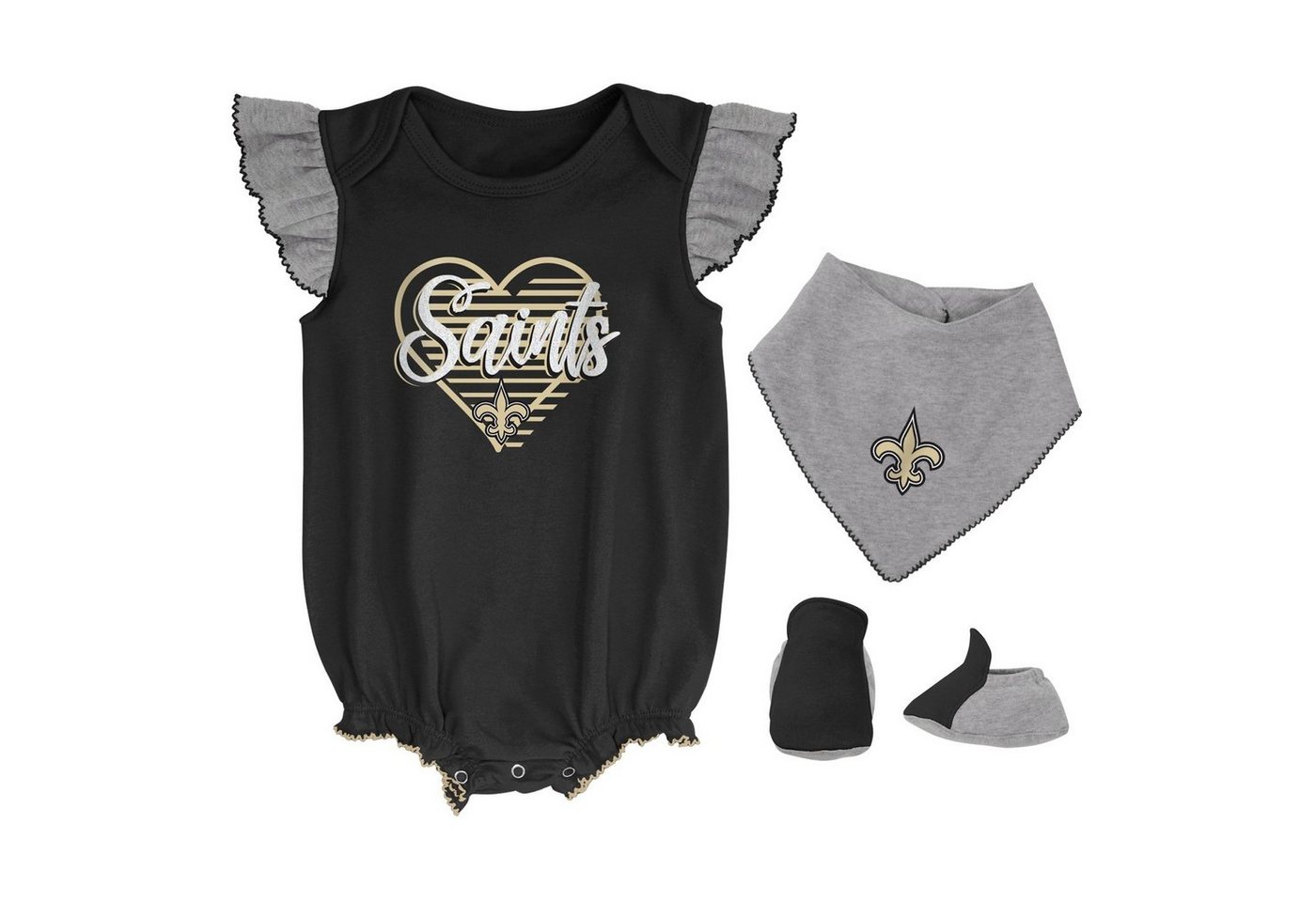 Outerstuff Print-Shirt NFL 3er Set New Orleans Saints von Outerstuff