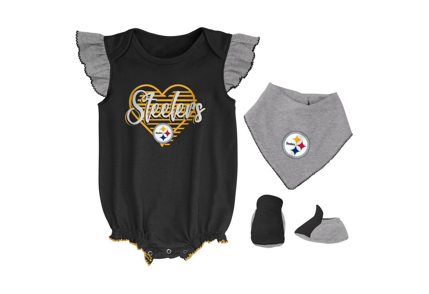 Outerstuff Print-Shirt NFL 3er Set Pittsburgh Steelers von Outerstuff