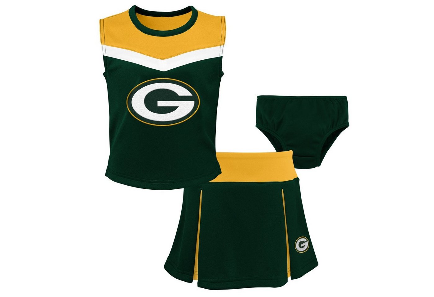 Outerstuff Print-Shirt NFL Cheerleader Set Green Bay Packers von Outerstuff