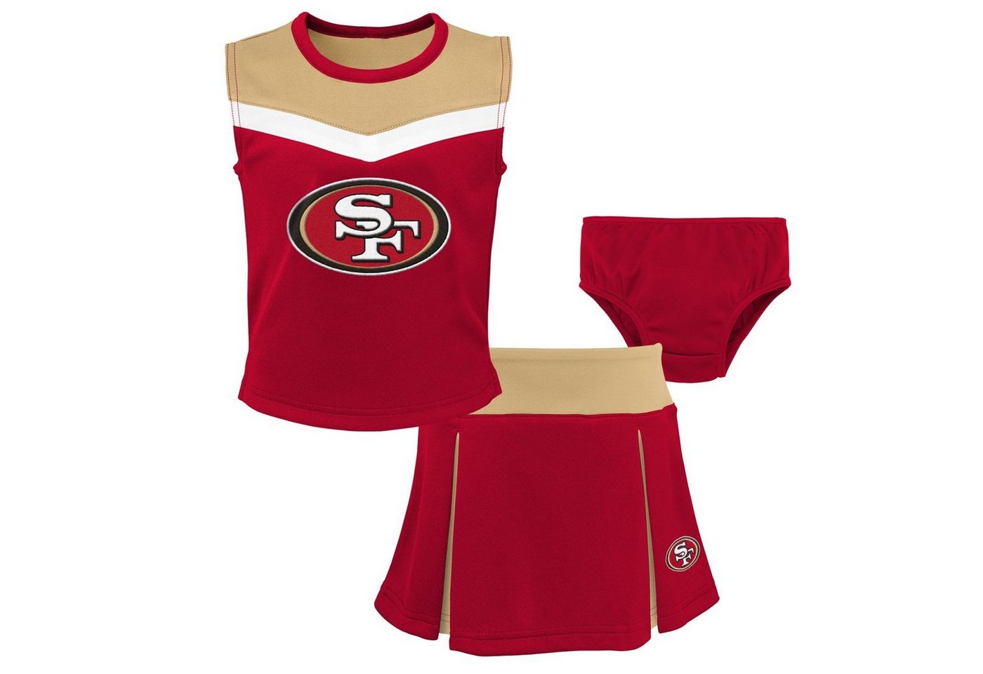 Outerstuff Print-Shirt NFL Cheerleader Set San Francisco 49ers von Outerstuff